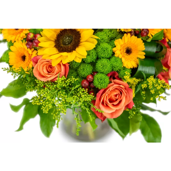 Bouquet of sunflowers